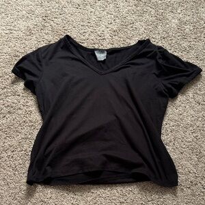 Olivia Rae Classic Black Short Sleeve Tee